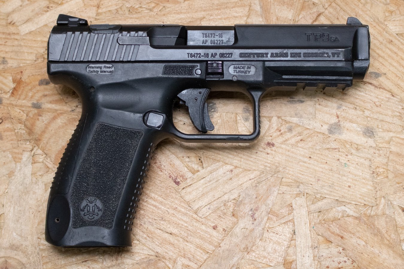 Canik TP9SA 9mm Police Trade-In Pistol (Magazine Not Included)