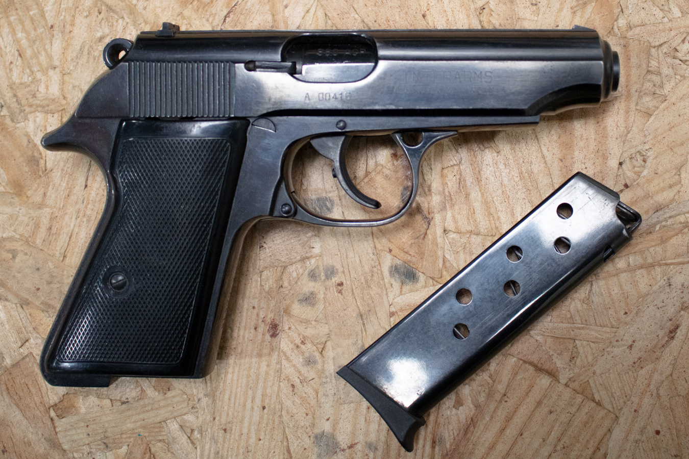 Interarms Mark II AP 380ACP Police Trade-In Pistol w/Manual Safety