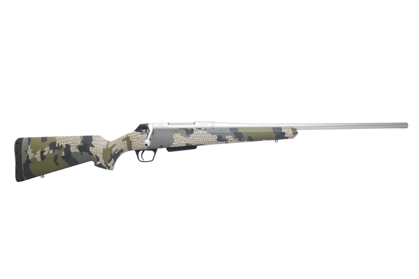 Winchester XPR 350 Legend BoltAction Rifle with Verde Camo Stock and Titanium Cerakote Finish