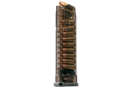 ETS GROUP 9mm 21-Round Carbon Smoke Magazine for Smith and Wesson MP9 Pistols