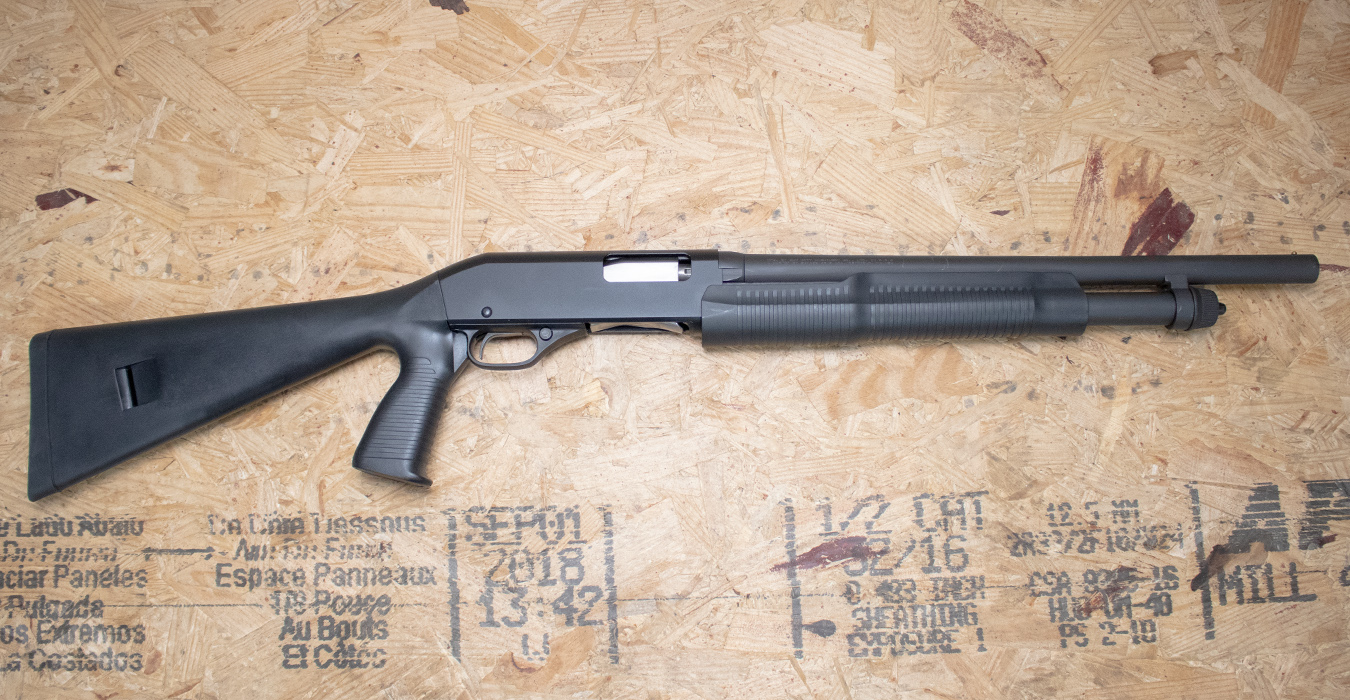 Stevens Model 320 12 Gauge Police Trade-In Shotgun w/Synthetic Stock