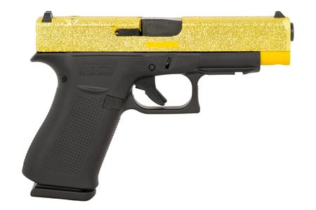 48 SLIM 9MM 4.17` BARREL GOLD GLITTER CERAKOTE