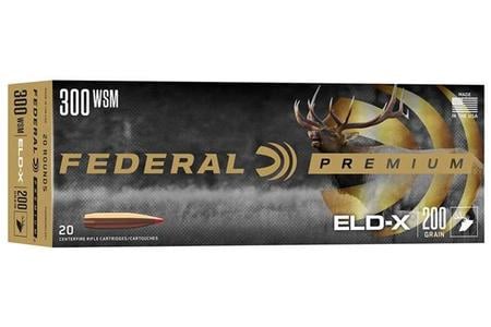 Federal 300 WSM 200 Grain ELD-X 20/Box