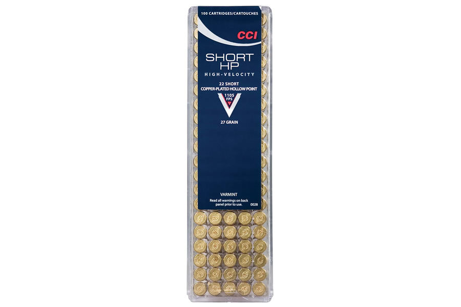 CCI 22 Short 27 Gr CPHP Short HP 100 Box Sportsman s Outdoor Superstore