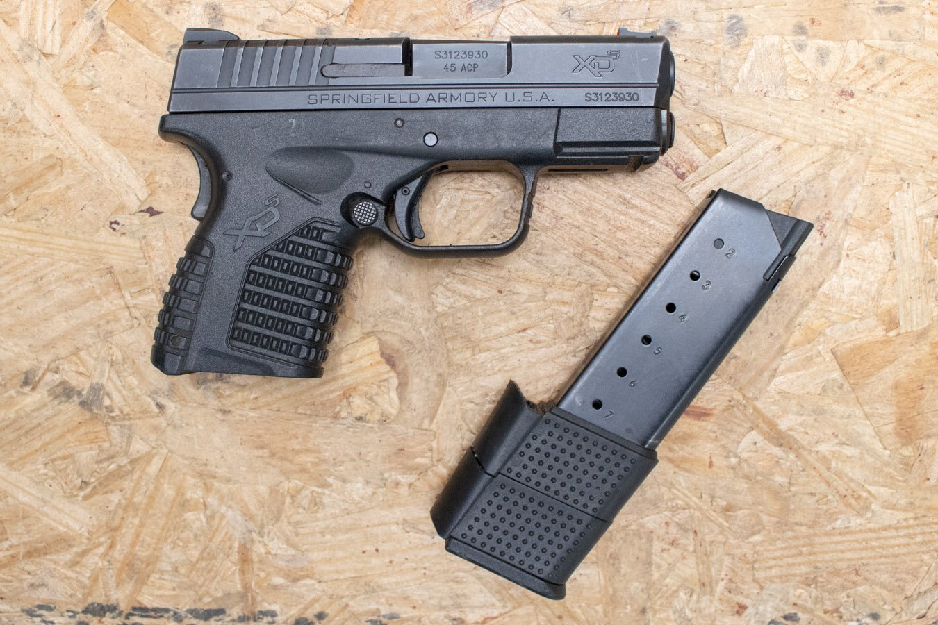 Springfield XDS-45 45 ACP Police Trade-In Pistol with Extended Magazine