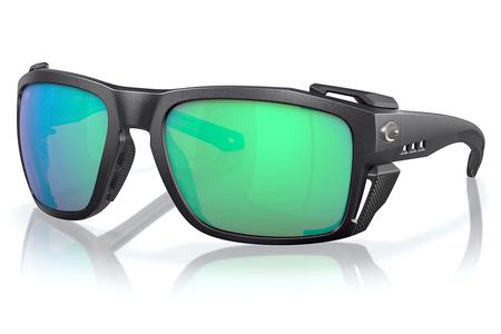 KING TIDE 8 BLACK PEARL WITH GREEN MIRROR LENSES 