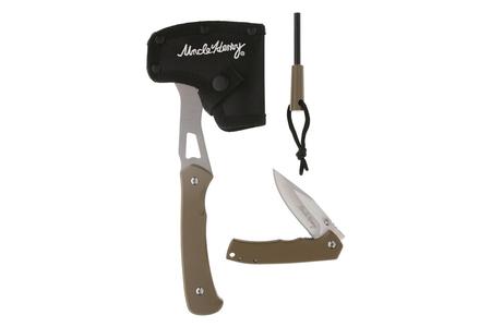 UNCLE HENRY AXE/FOLDER COMBO W/FIRESTARTER