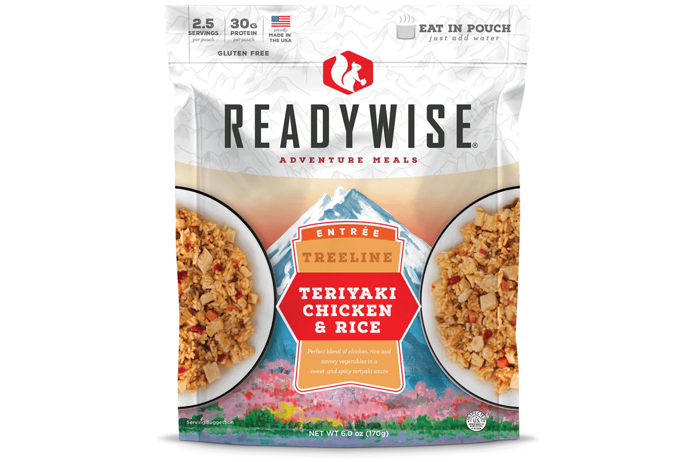 Readywise Treeline Teriyaki Chicken and Rice | Vance Outdoors