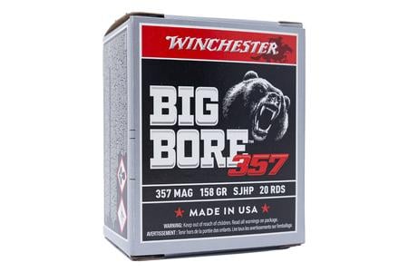 357 MAG 158GR SJHP BIG BORE