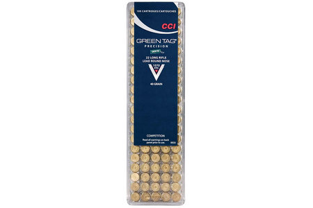 22 LR GREEN TAG COMP 40 GR LRN