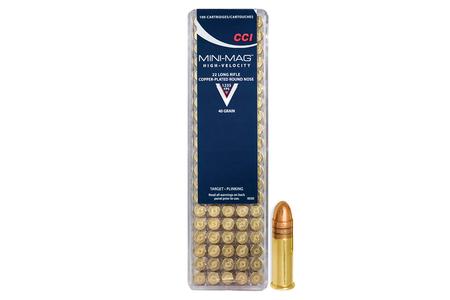 CCI AMMUNITION 22LR 40 gr CPRN Mini Mag 100/Box