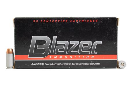 BLAZER ALUMINUM 40 S&W180GR TMJ POLICE TRADE 