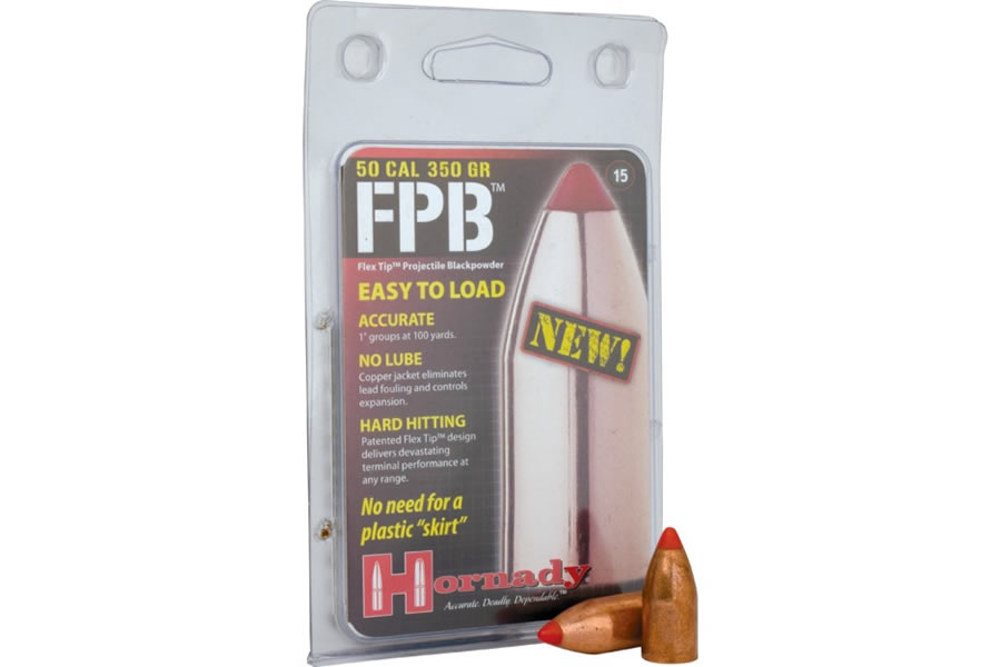 Hornady FPB 50 Black Powder 300 GR 15 PK - Centerfire Systems