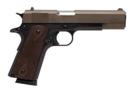 TISAS 1911 A1 SERVICE 45 ACP 5 IN BBL BLACK/PATRIOT BROWN