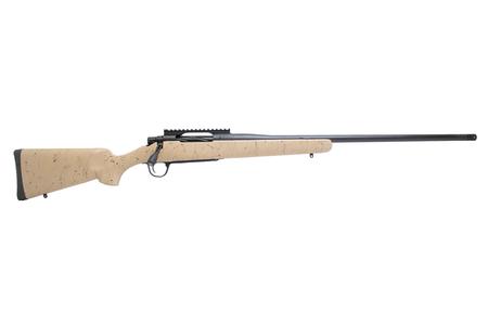 MESA 6.5 PRC BOLT-ACTION RIFLE WITH TAN STOCK WITH BLACK WEBBING