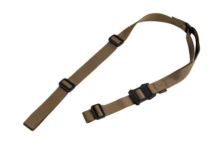 MS1 SLING COYOTE NYLON 48`-60` OAL ADJUSTABLE TWO POINT