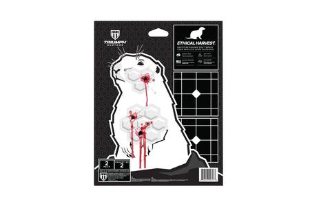 ETHICAL HARVEST PRAIRIE DOG REACTIVE TARGET 2PK