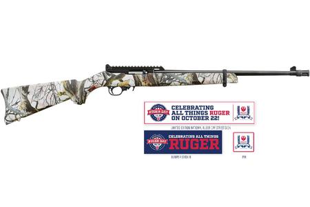 RUGER 10/22 COLLECTORS SERIES 22 LR 18.5 IN BBL CAMO STOCK 10 RD MAG