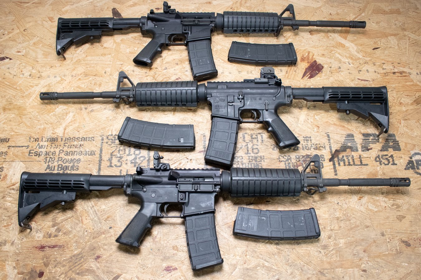 Colt M4 Carbine 5.56mm Police Trade-In Rifles with Two Magazines