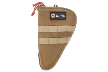 CONTOURED PISTOL CASE 4IN BARRELS TAN