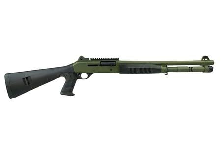 M4 SEMI AUTO 12GA SHOTGUN 18.5 IN BBL ODG FINISH 