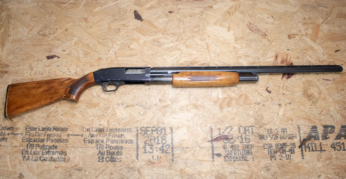 Mossberg 600AT 12 Gauge Police Trade-In Shotgun with Vented Ribbed Barrel