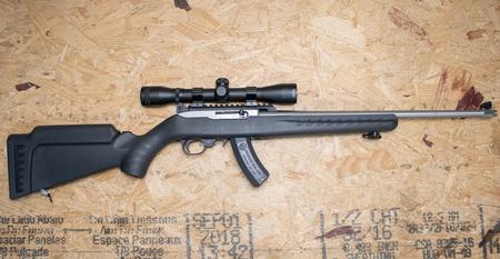 RUGER 10/22 22LR FIFTY YEAR COMEMORITIVE POLICE TRADE