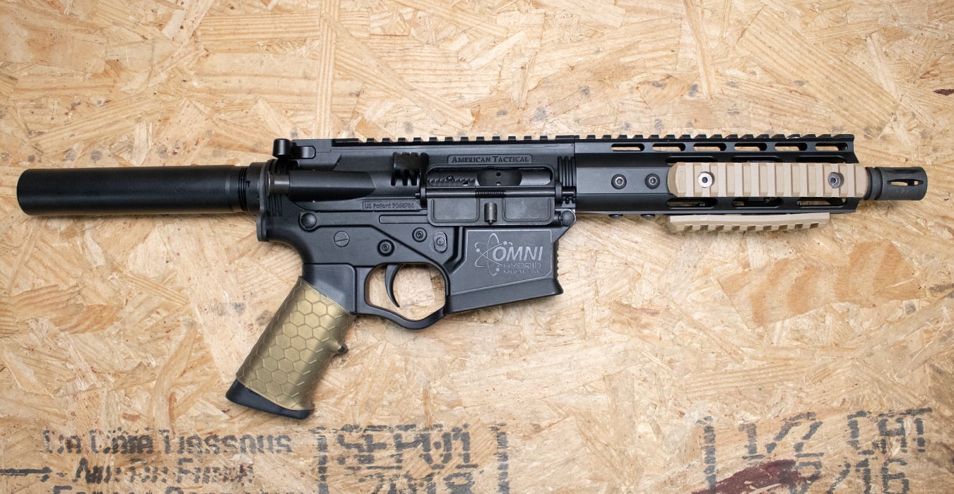 American Tactical Omni Hybrid 5.56mm AR-15 Pistol (Magazine Not Included)
