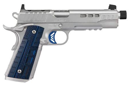 RAPIDE ICE 9MM OPTIC READY STAINLES STEEL/BLUE GRIPS