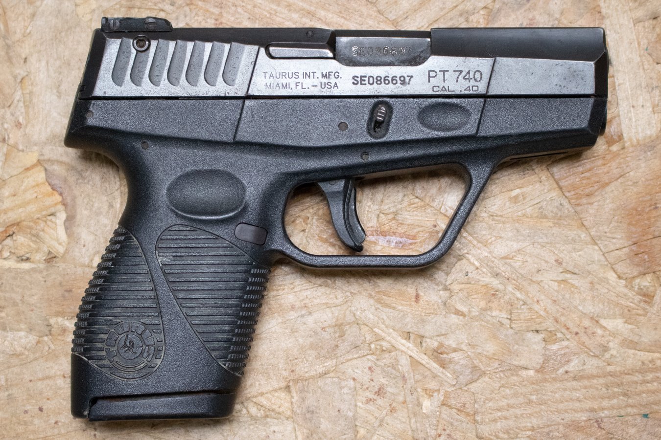 Taurus PT740 Slim 40 S&W Police Trade-In Pistol