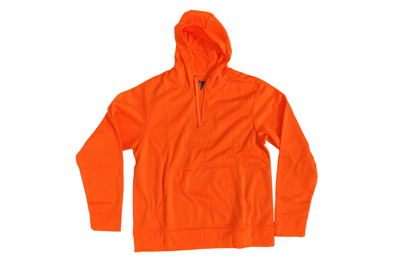 Browning Clothing Blaze Orange Buckmark Hoodie - Large