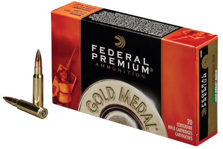 Federal 308 Win 175 gr Sierra MatchKing BTHP Gold Medal 20/Box