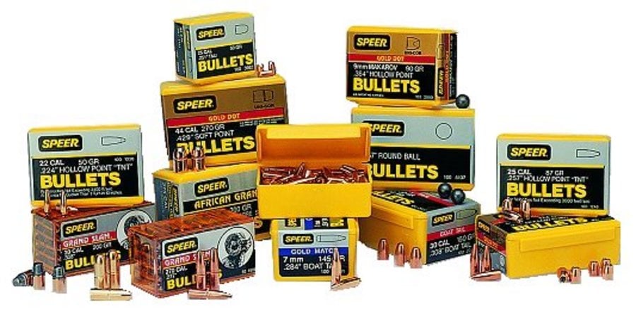 Speer Reloading 45 cal (.452) 250 GR DeepCurl Hollow Point Bullet 50/count