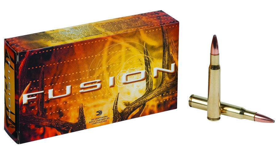 FEDERAL AMMUNITION 300 WIN MAG 165 GR FUSION