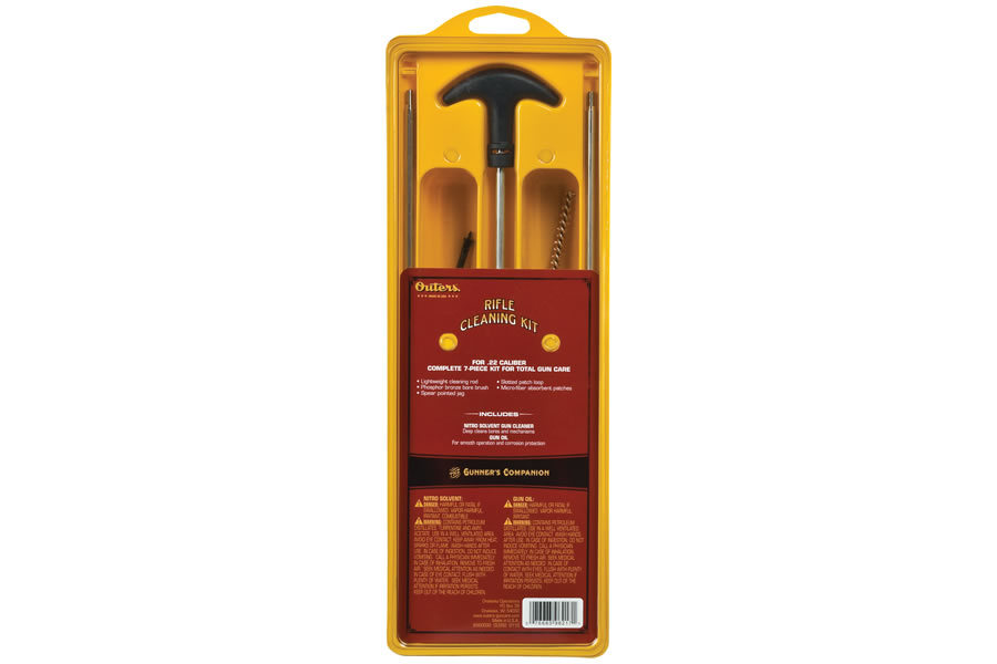 Outers Gun Care Rifle Cleaning Kit (.40-.45, 458 Caliber)