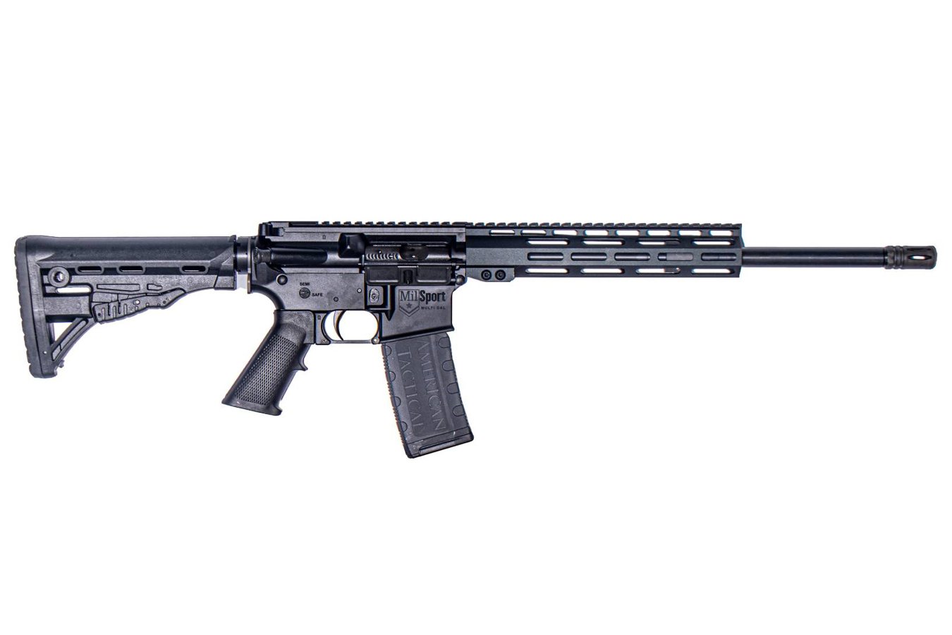 ATI MILSPORT 5.56MM NATO AR15 BLACK ALPHA STOCK