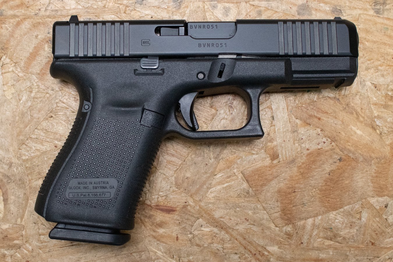 Glock 23 Gen5 40 S&W Semi-Auto Pistol with Front and Rear Serrated Slide