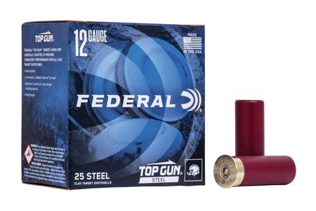 FEDERAL AMMUNITION 12 Gauge 2 3/4 in 7 Shot Top Gun Steel 25/Box