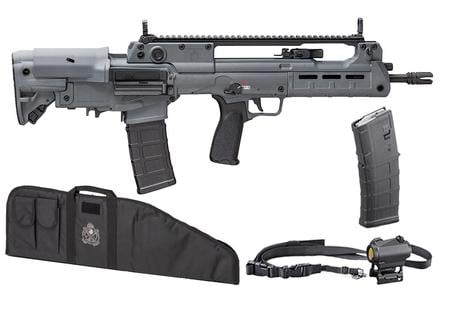 HELLION 5.56 BULLPUP 16.5 IN BBL GRAY GEAR UP 2 MAGS RANGE BAG