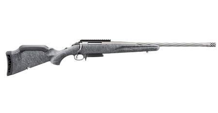 AMERICAN GEN II 243WIN 20` SPIRAL THREADED BARREL GREY SPLATTER STOCK