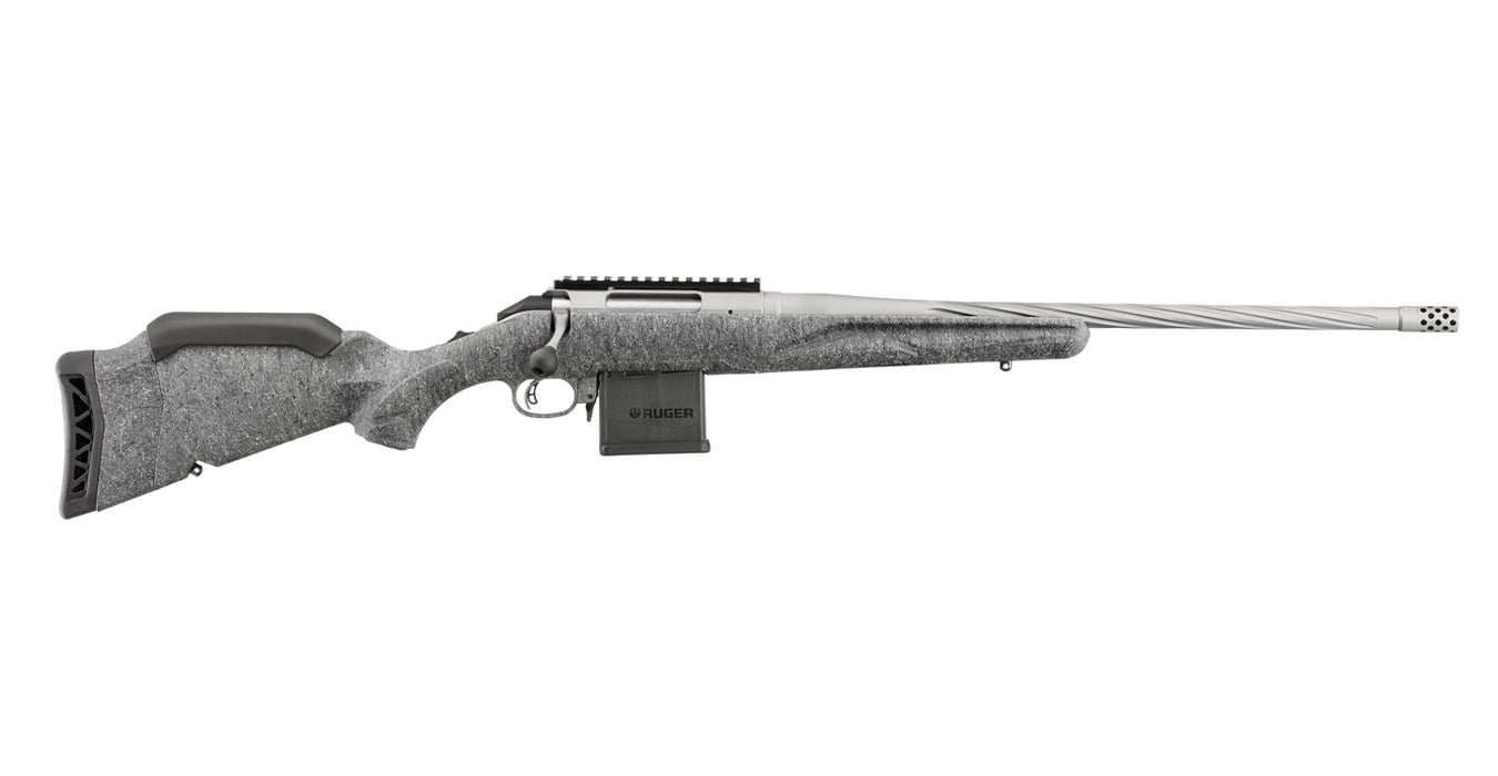 Ruger American Gen II 204 Ruger Bolt-Action Rifle with Gray Splatter ...