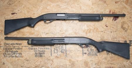 870 WINGMASTER 12 GAUGE POLICE TRADE-IN PUMP ACTION SHOTGUN