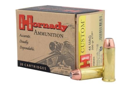 Hornady 44 Magnum 200 gr XTP Custom 20/Box