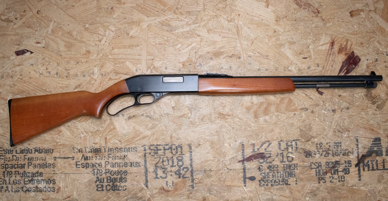 Sears Model 5 22S/L/LR Police Trade-In Lever-Action Rifle with Smooth Wood Stock