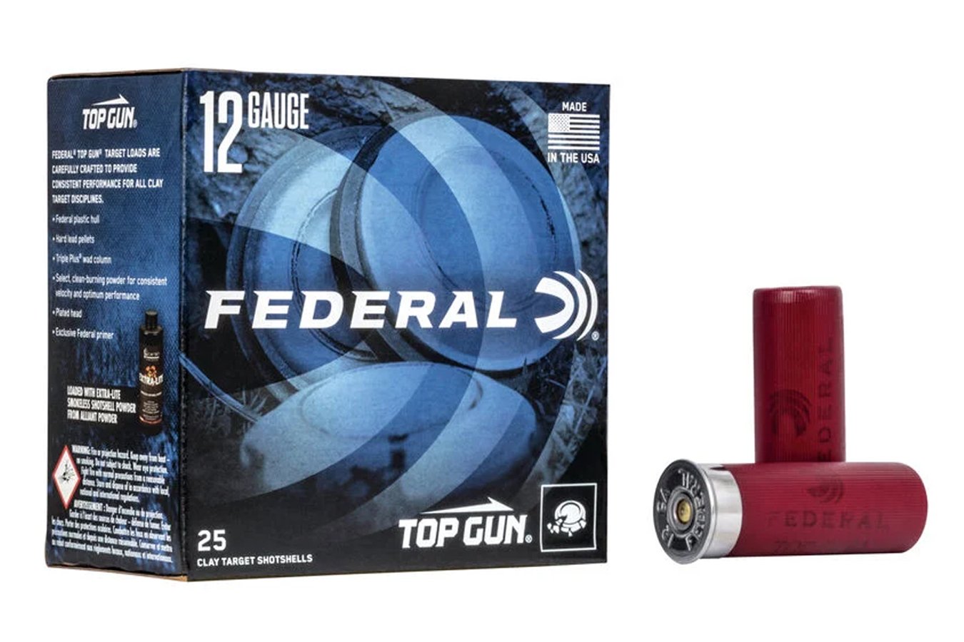 FEDERAL AMMUNITION 12 GA 2-3/4 IN 7/8 OZ 8 TOP GUN EXTRA LITE