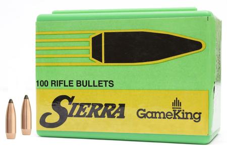 SIERRA BULLETS 22 Cal (.224) 65 gr SBT GameKing 100/Box