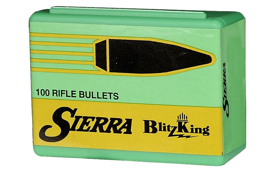 SIERRA BULLETS 22 CAL (.224) H.V. 50 GR BLITZ KING