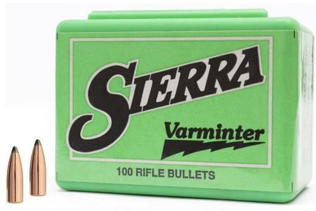 SIERRA BULLETS 25 Cal (.257) 87 gr Spitzer Varminter 100/Box