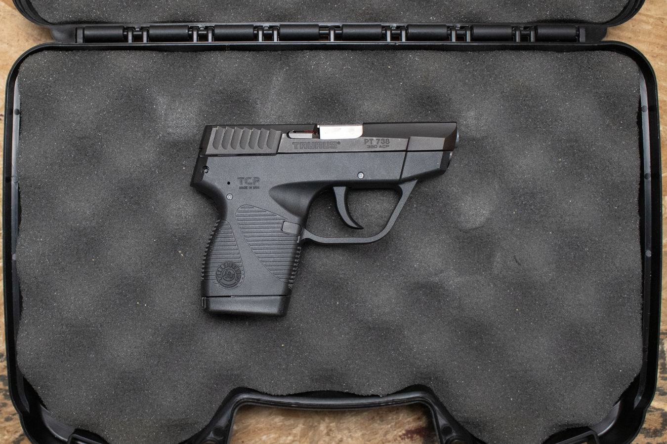 Taurus TCP PT-738 380 ACP Police Trade-In Pistol with Case
