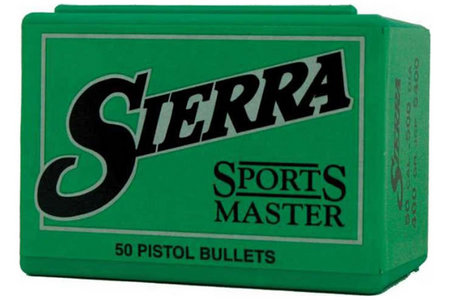 SIERRA BULLETS 9mm .355 125 gr JHP Sports Master 100/Box